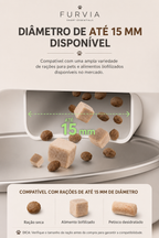 SmartFlow™ - Alimentador Inteligente Premium com Câmera Full HD