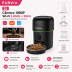 SmartFlow™ - Alimentador Inteligente Premium com Câmera Full HD
