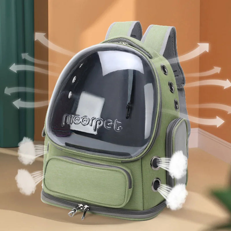 CosmoNest™ — Mochila Cápsula Premium para Pets