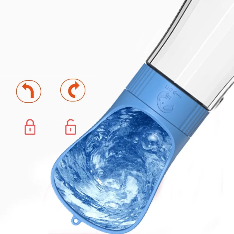 HydraPaw™ - Garrafa Portátil Premium 2 em 1 Para Pets